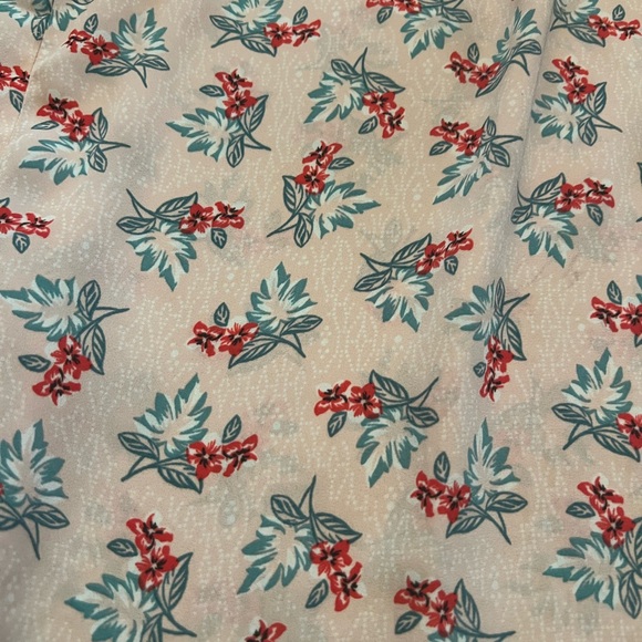 Ann Taylor Loft Pink Ruffle Sleeve Blouse - Picture 4 of 5